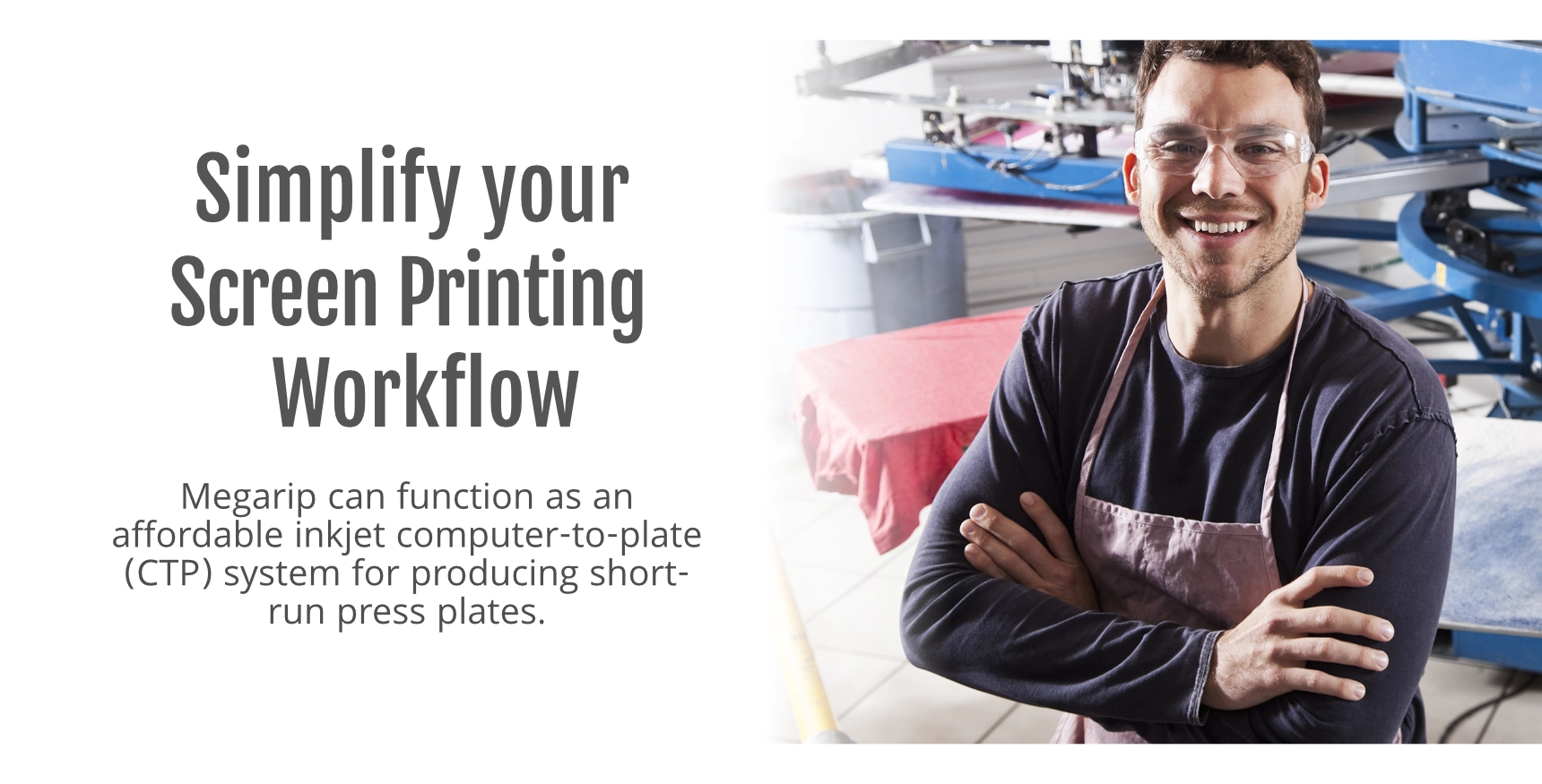 Screen Printing Left