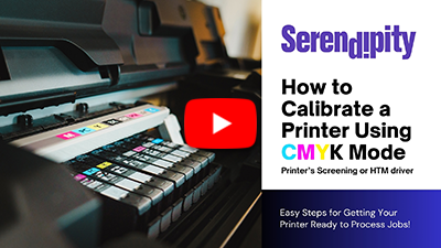 Calibrate a Printer using CMYK Mode